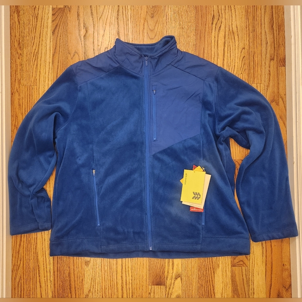 New W/tags Polartec All In Motion 200 Series, Blue Hoddie Size XXL Mens